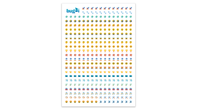 Buggi emojisark