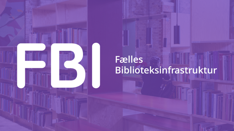 FBI Fælles Biblioteksinfrastruktur logo